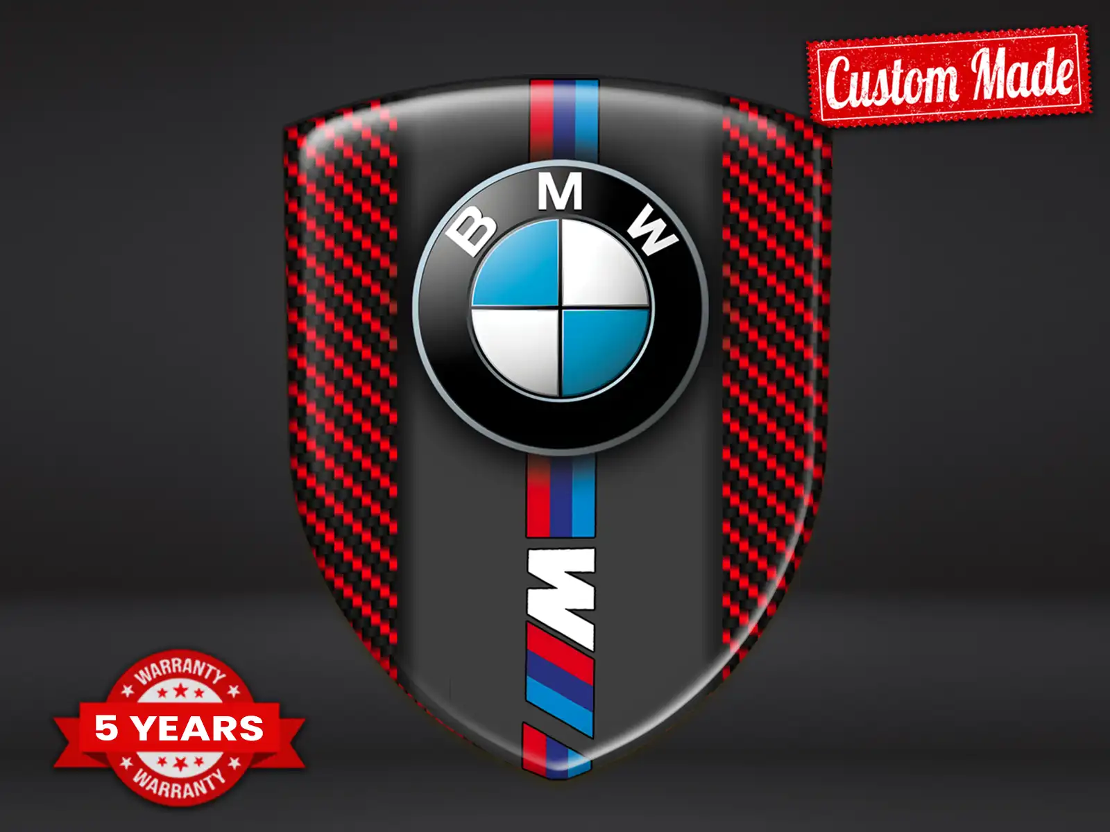 BMW Heckscheibensticker Premium Exklusiv Robust Auto